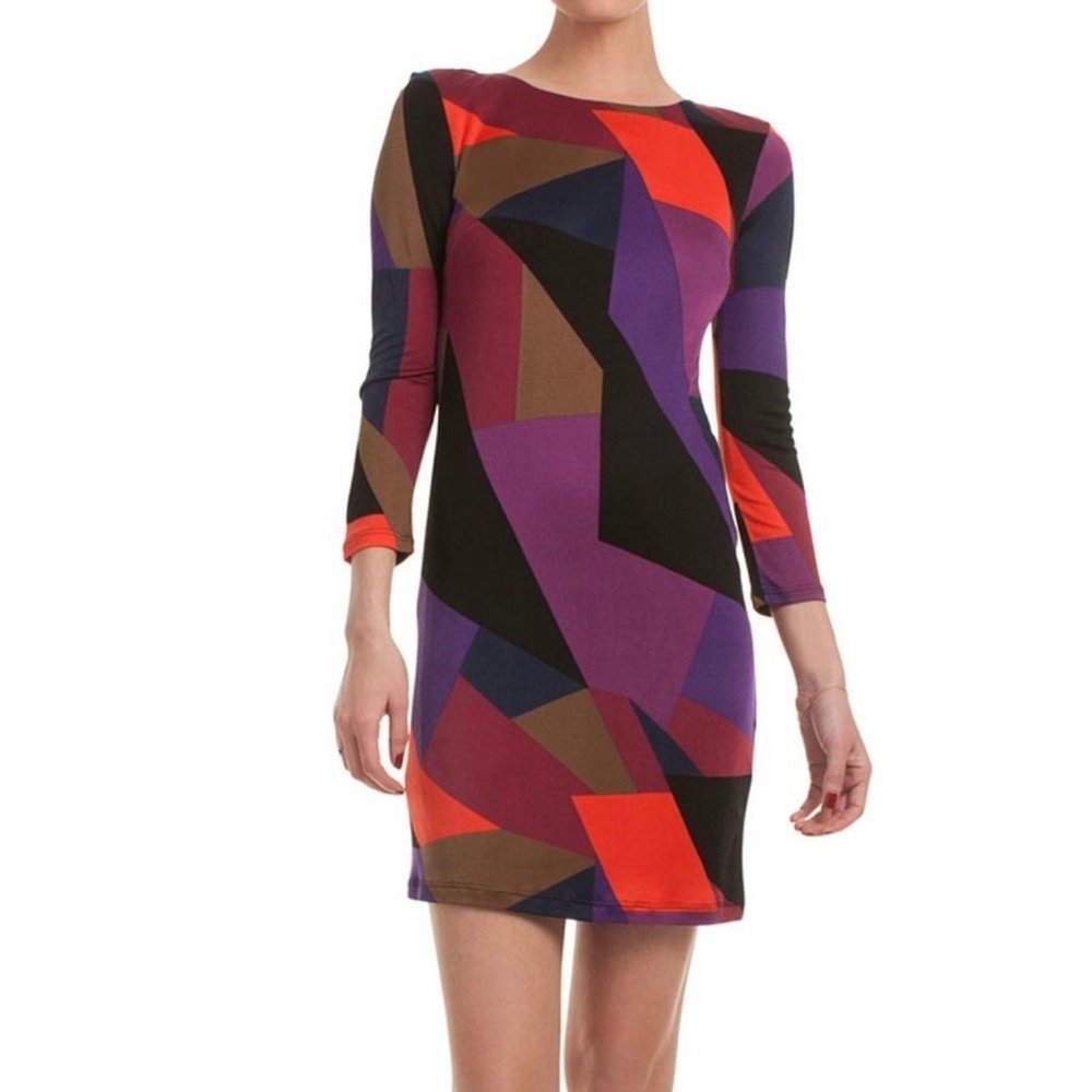 Trina Turk geometric print dress